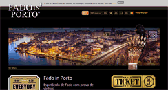 Desktop Screenshot of fadoinporto.com